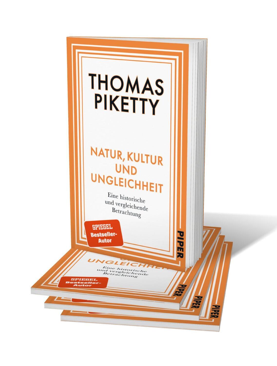 Bild: 9783492320214 | Natur, Kultur und Ungleichheit | Thomas Piketty | Taschenbuch | 80 S.