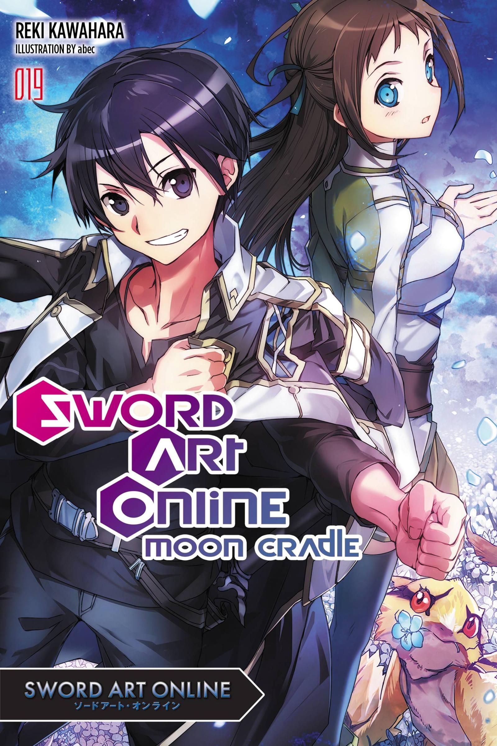 Cover: 9781975357016 | Sword Art Online 19 (Light Novel) | Moon Cradle Volume 19 | Kawahara