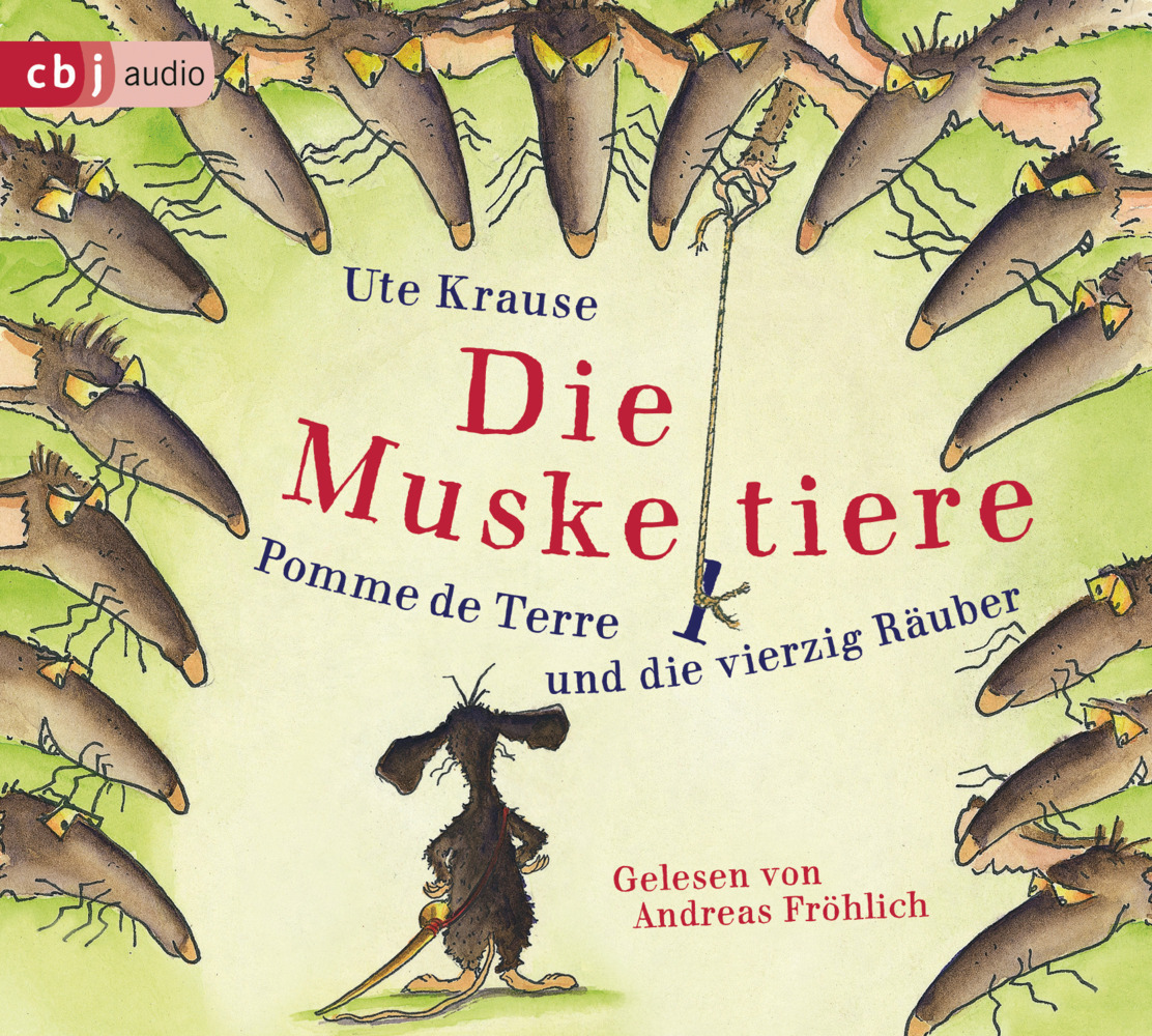 Cover: 9783837145984 | Die Muskeltiere - Pomme de Terre und die vierzig Räuber, 2 Audio-CDs