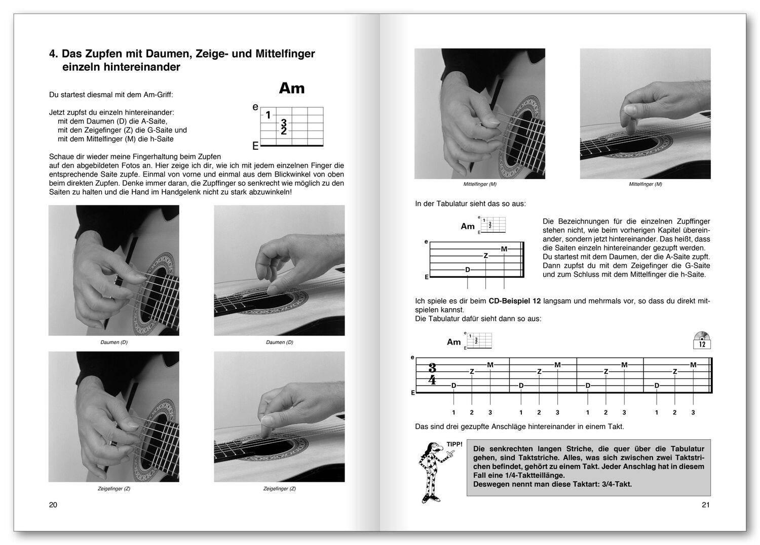 Bild: 9783802403859 | Peter Bursch's Zupftechniken für Gitarre | Peter Bursch | Taschenbuch