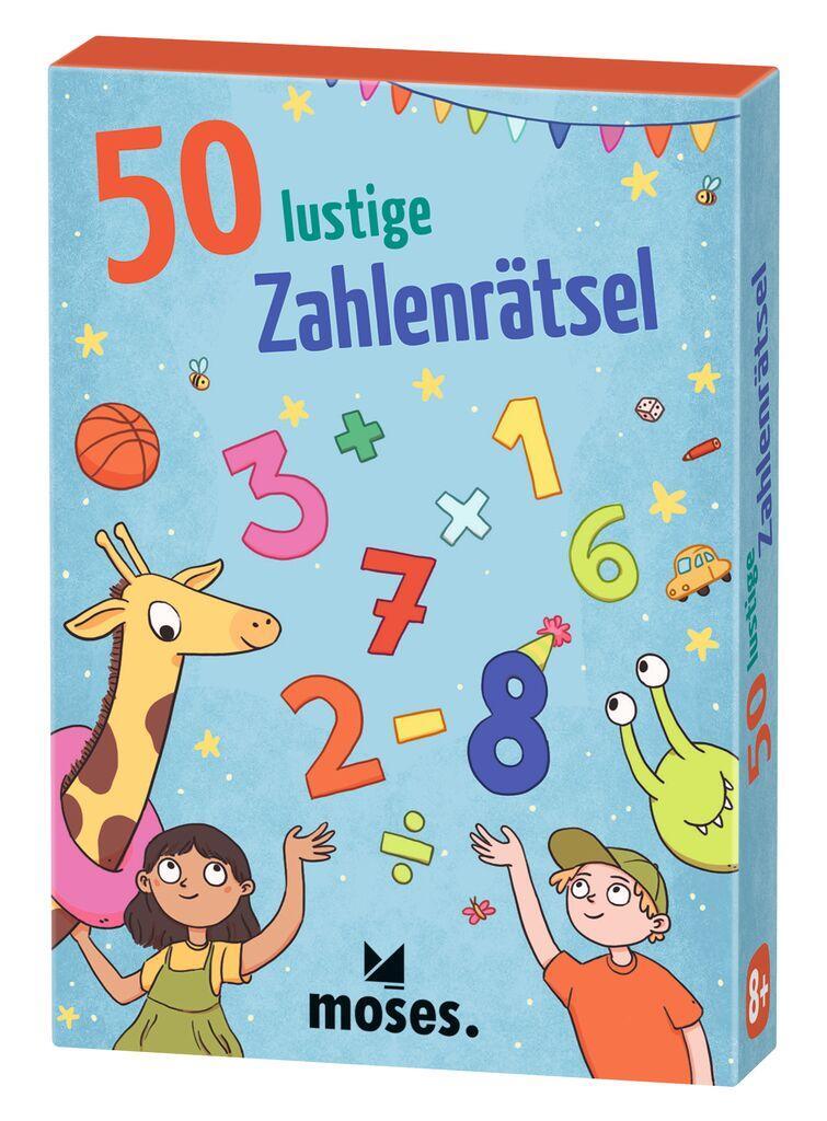 Cover: 4033477302601 | 50 lustige Zahlenrätsel | Nicola Berger | Spiel | 50 Karten | 30260