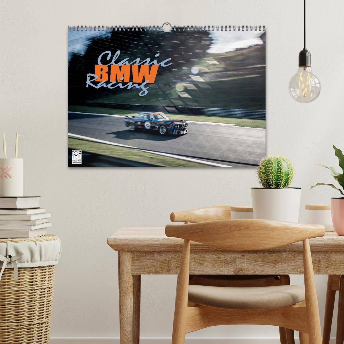 Bild: 9783435476572 | Classic BMW Racing (Wandkalender 2025 DIN A3 quer), CALVENDO...