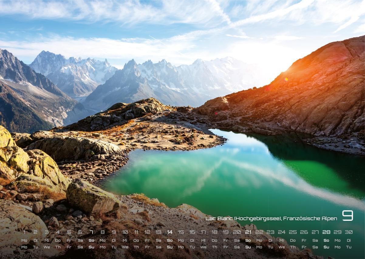 Bild: 9783986733766 | Die Alpen - dem Himmel so nah - 2025 - Kalender DIN A3 | GP-Fever. de