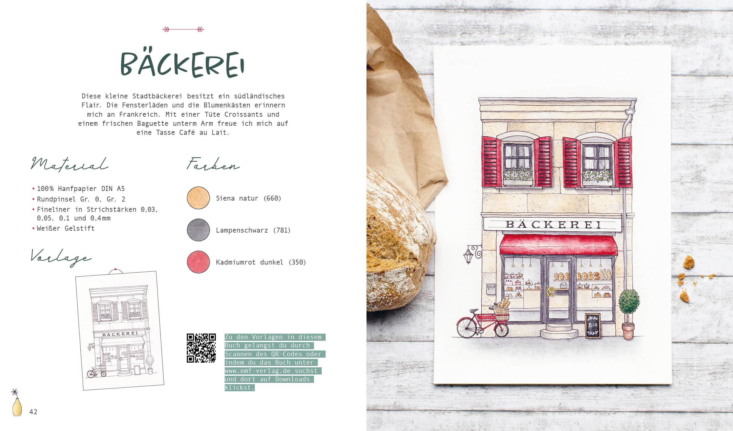 Bild: 9783745925845 | Watercolor - Little Shops | Katja Blume | Buch | 128 S. | Deutsch