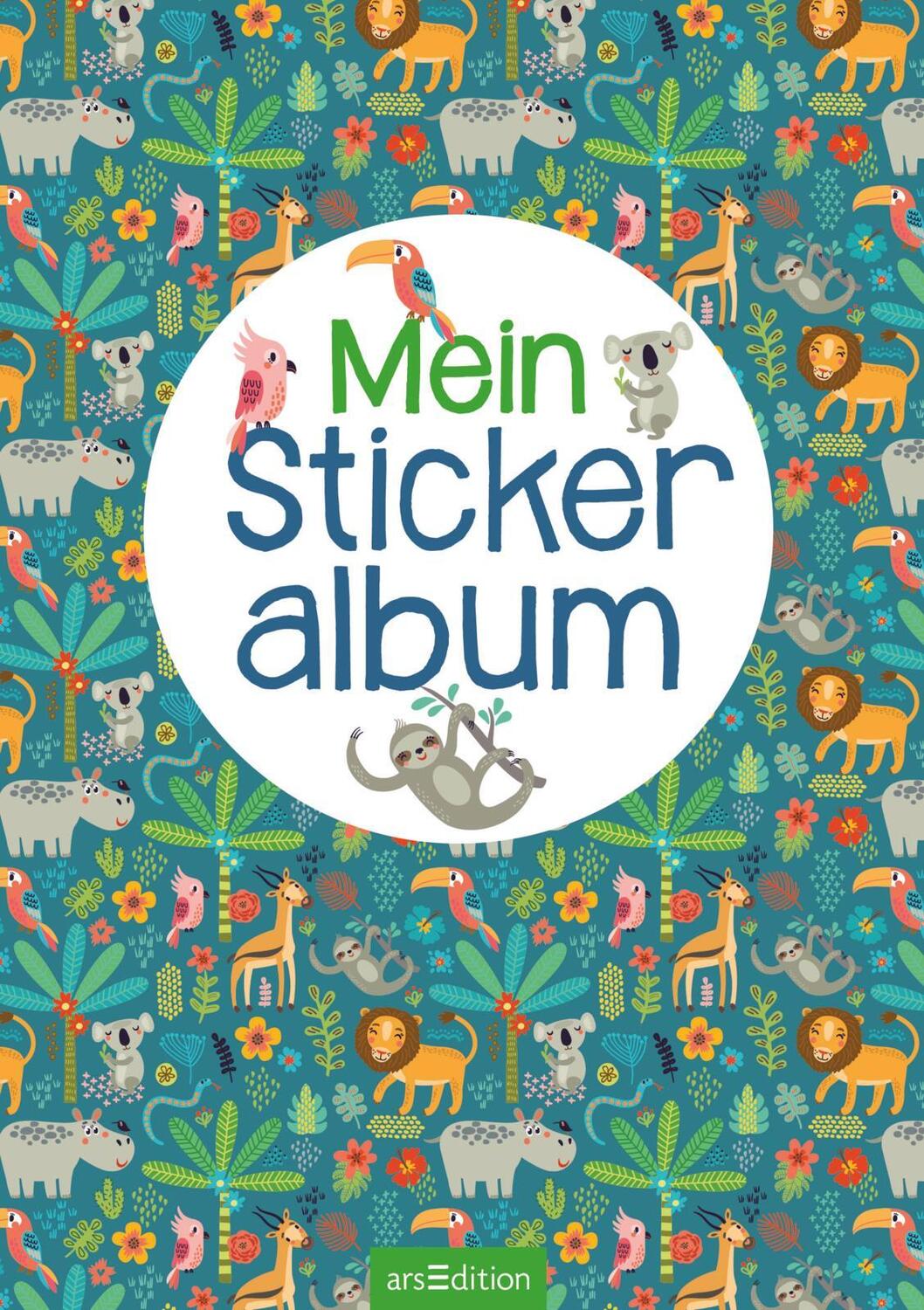 Bild: 4014489125013 | Mein Stickeralbum - Dschungel | Stück | 24 S. | Deutsch | 2020