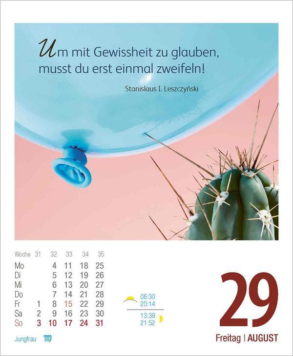 Bild: 9783731880578 | Genieße jeden Augenblick 2025 | Verlag Korsch | Kalender | 328 S.