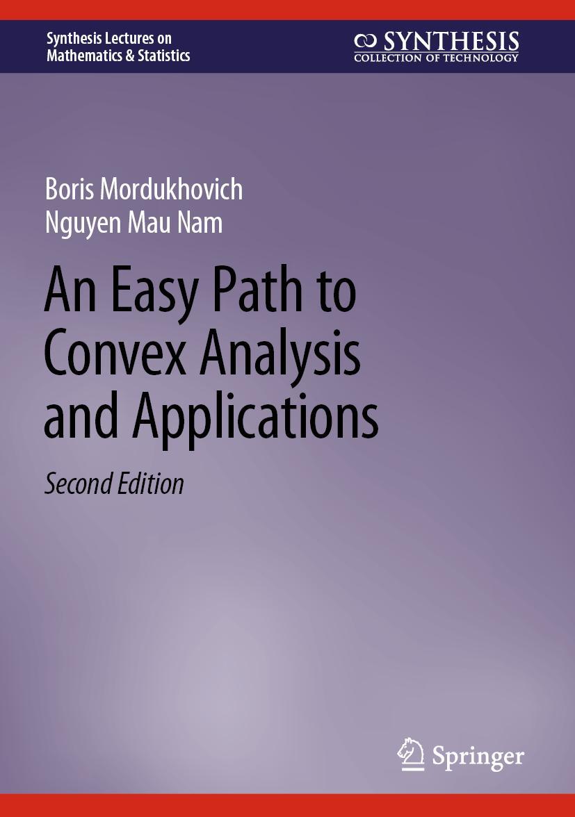 Cover: 9783031264573 | An Easy Path to Convex Analysis and Applications | Nam (u. a.) | Buch