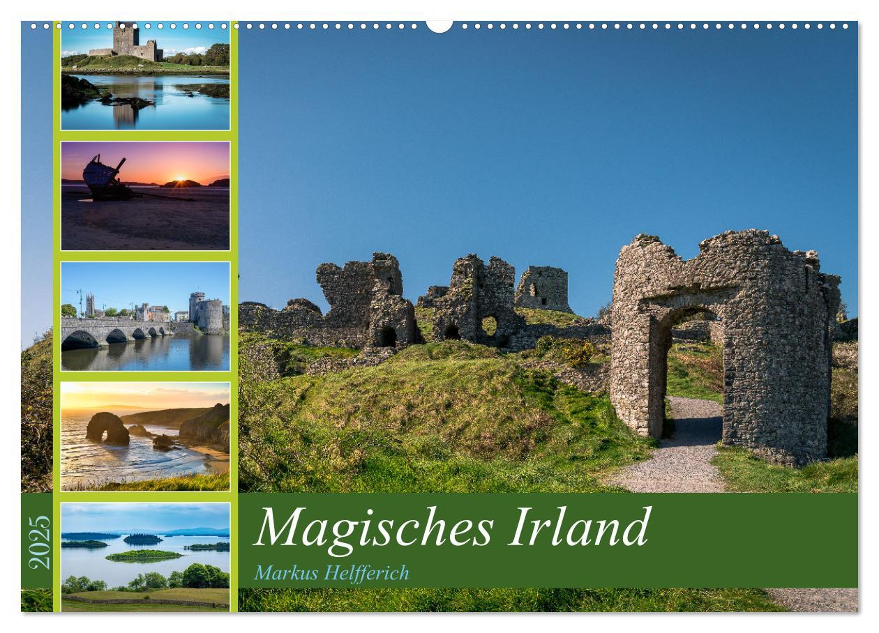 Cover: 9783457128039 | Magisches Irland 2025 (Wandkalender 2025 DIN A2 quer), CALVENDO...