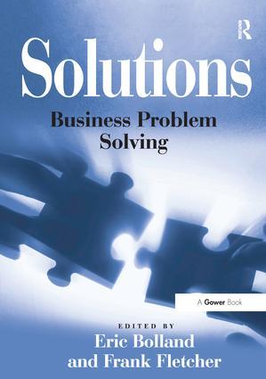 Cover: 9781138256880 | Solutions | Business Problem Solving | Frank Fletcher | Taschenbuch