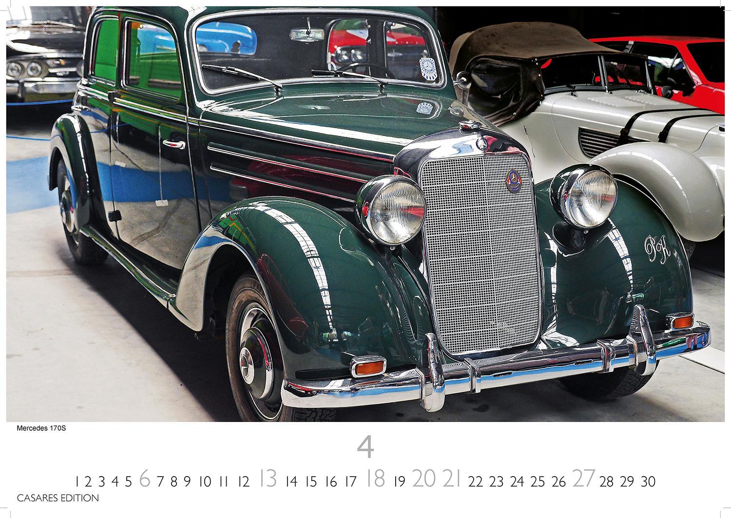 Bild: 9781835241004 | Mercedes Classic Cars 2025 L 35x50cm | Kalender | 14 S. | Deutsch