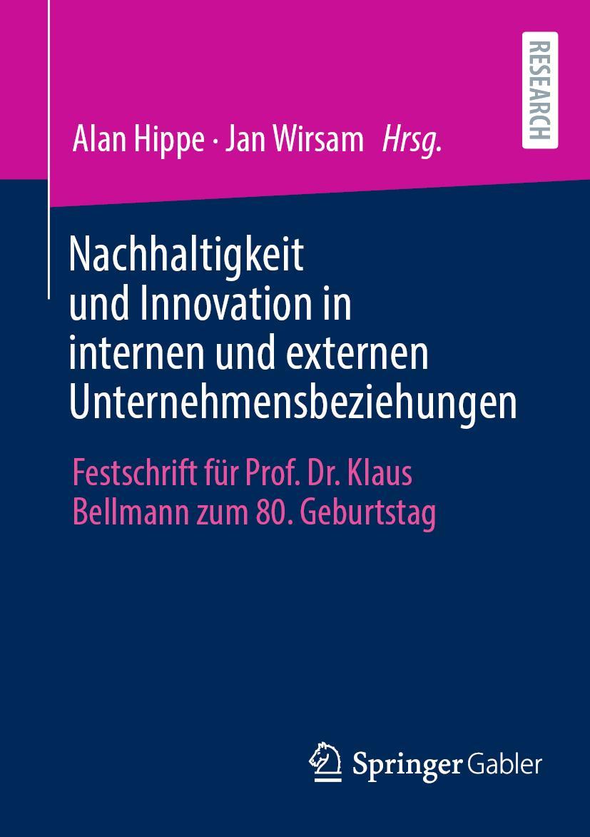 Cover: 9783658416171 | Nachhaltigkeit und Innovation in internen und externen...