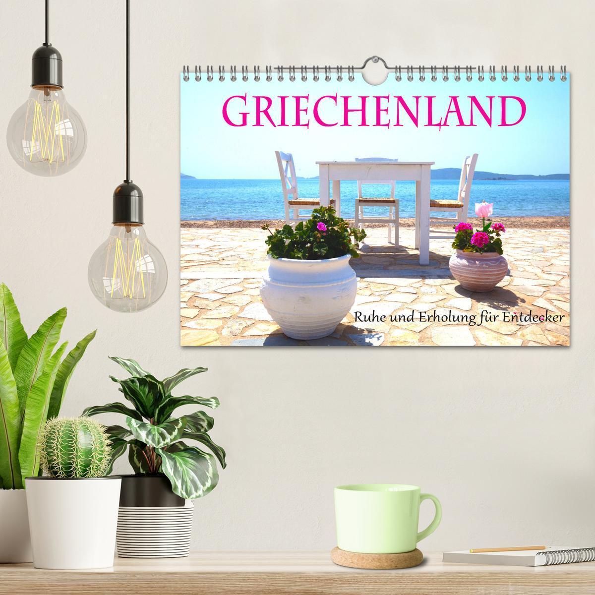 Bild: 9783383861338 | Griechenland Ruhe und Erholung für Entdecker (Wandkalender 2025 DIN...