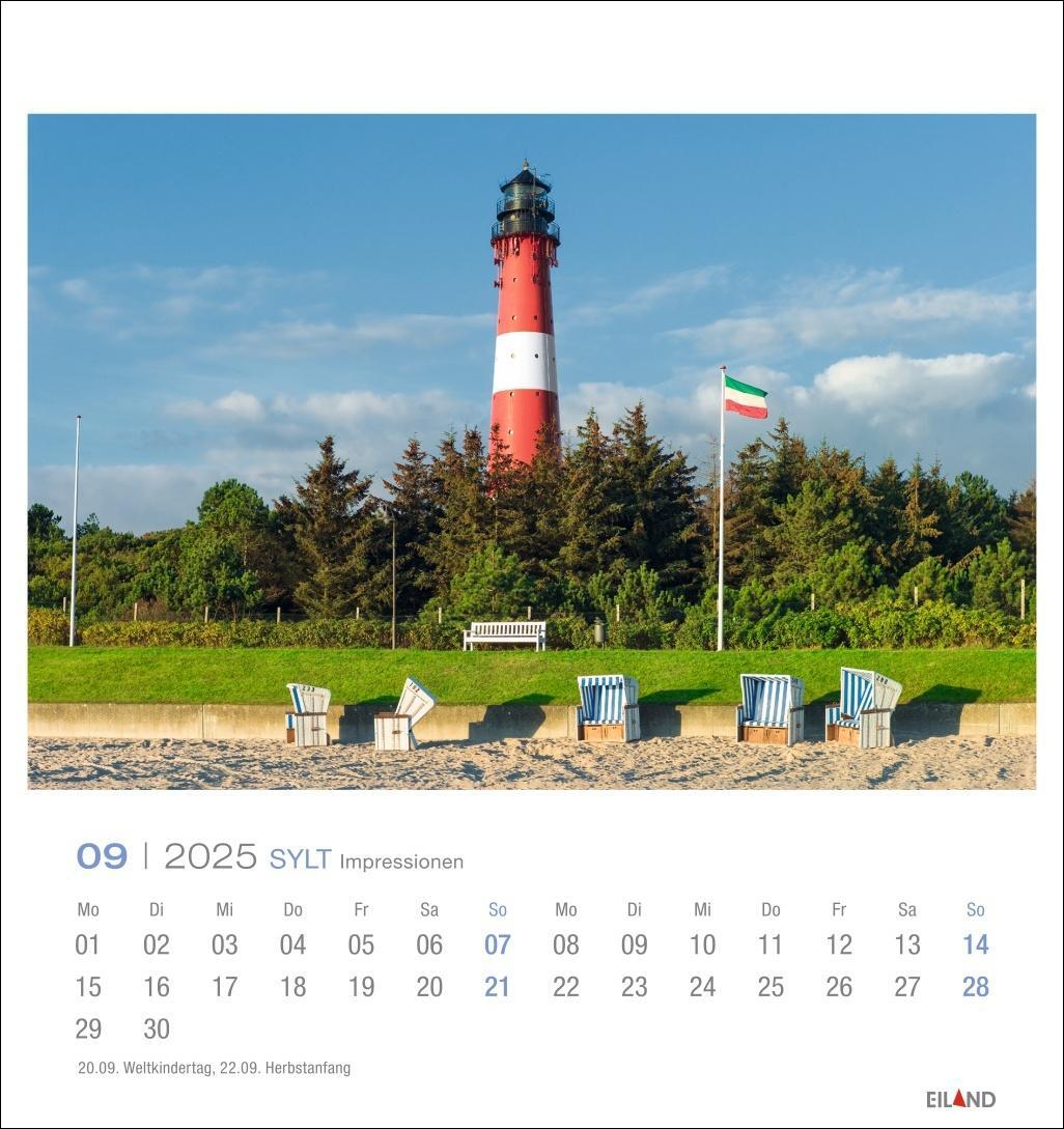 Bild: 9783964023353 | Sylt Impressionen Postkartenkalender 2025 | Hans Jessel | Kalender