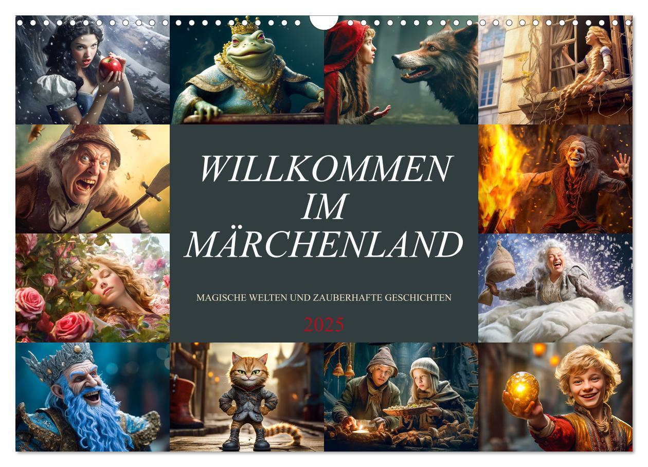 Cover: 9783383896217 | Willkommen im Märchenland (Wandkalender 2025 DIN A3 quer), CALVENDO...