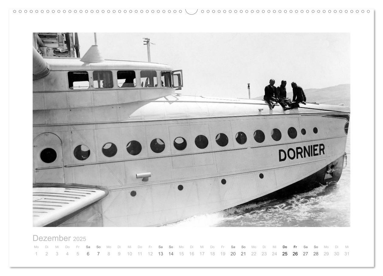 Bild: 9783435446681 | Reise mit dem Flugschiff - Dornier (Wandkalender 2025 DIN A2 quer),...