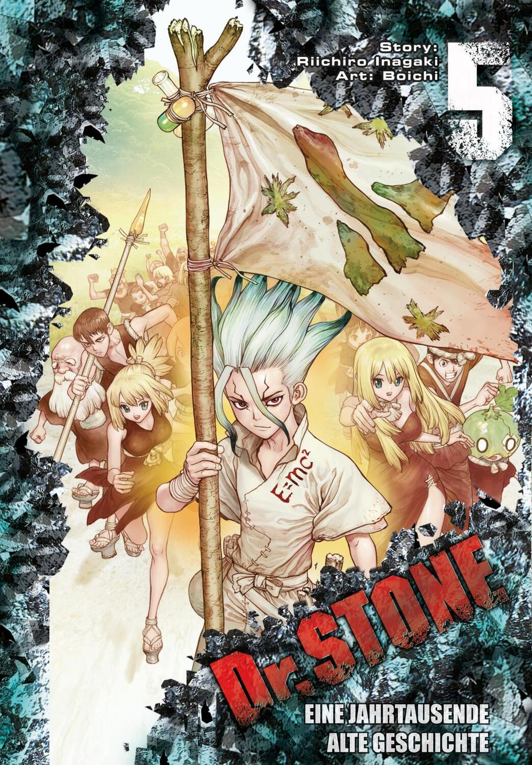 Cover: 9783551732507 | Dr. Stone 5 | Verrückte Abenteuer, Action und Wissenschaft! | Buch