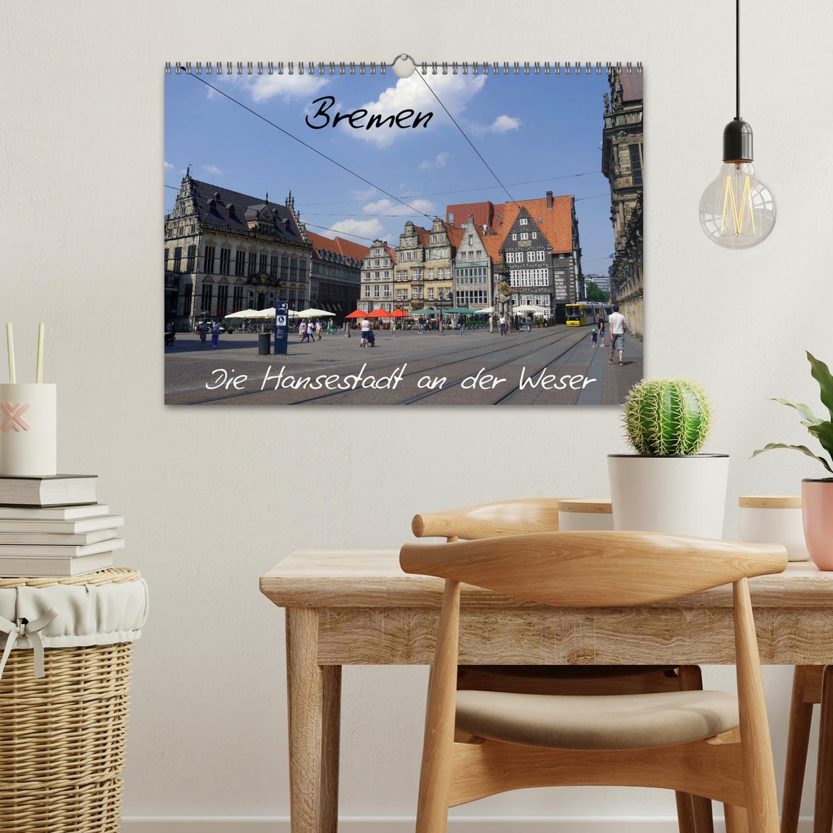 Bild: 9783435288670 | Bremen - Die Hansestadt an der Weser (Wandkalender 2025 DIN A3...