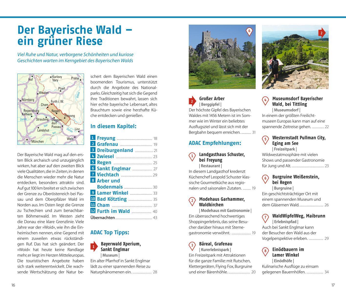 Bild: 9783956895081 | ADAC Reiseführer Bayerischer Wald | Georg Weindl | Taschenbuch | 2019