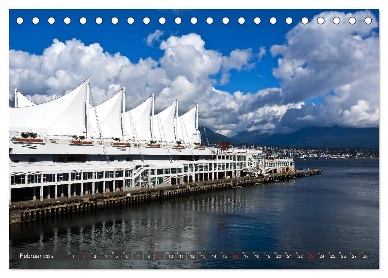 Bild: 9783435503551 | Vancouver Perspektiven (Tischkalender 2025 DIN A5 quer), CALVENDO...