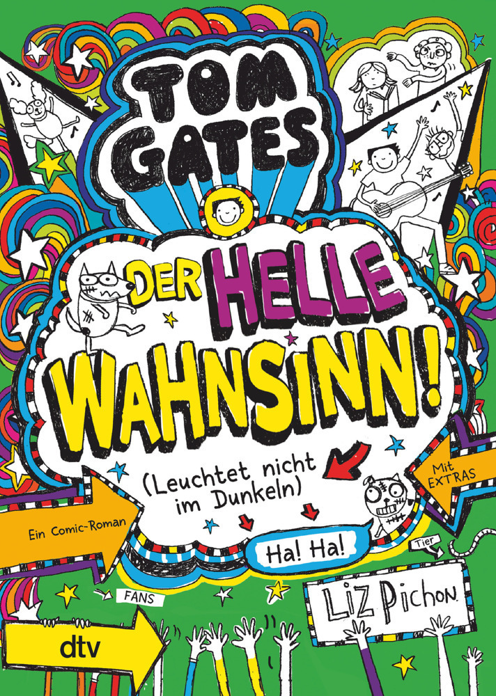 Cover: 9783423718370 | Tom Gates - Der helle Wahnsinn! (Leuchtet nicht im Dunkeln) | Pichon