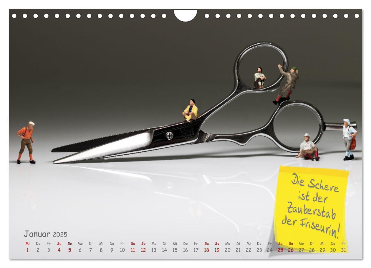 Bild: 9783383962806 | Hairliche Sprüche für alle Haareszeiten (Wandkalender 2025 DIN A4...