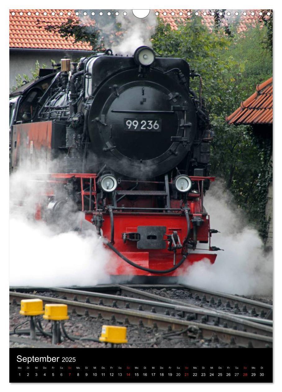 Bild: 9783457088449 | Die Brockenbahn (Wandkalender 2025 DIN A3 hoch), CALVENDO...