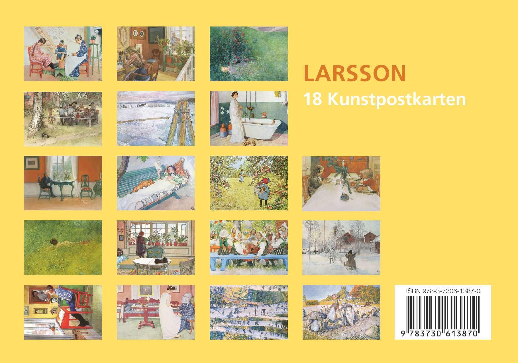 Bild: 9783730613870 | Postkarten-Set Carl Larsson | Carl Larsson | Taschenbuch | 20 S.