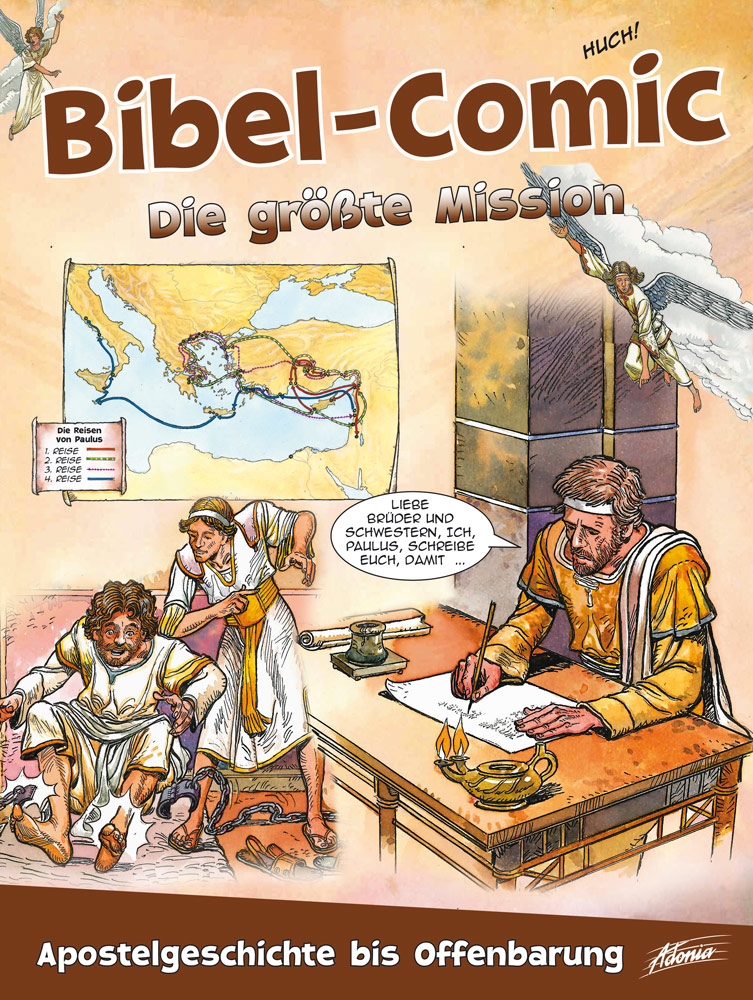 Cover: 9783037831656 | Bibel-Comic - Die größte Mission | Apostelgeschichte bis Offenbarung