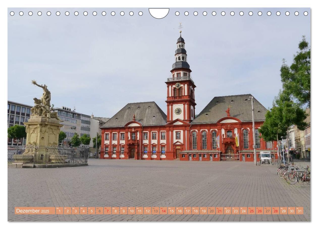 Bild: 9783435585991 | Mannheim - Stadt im Quadrat (Wandkalender 2025 DIN A4 quer),...