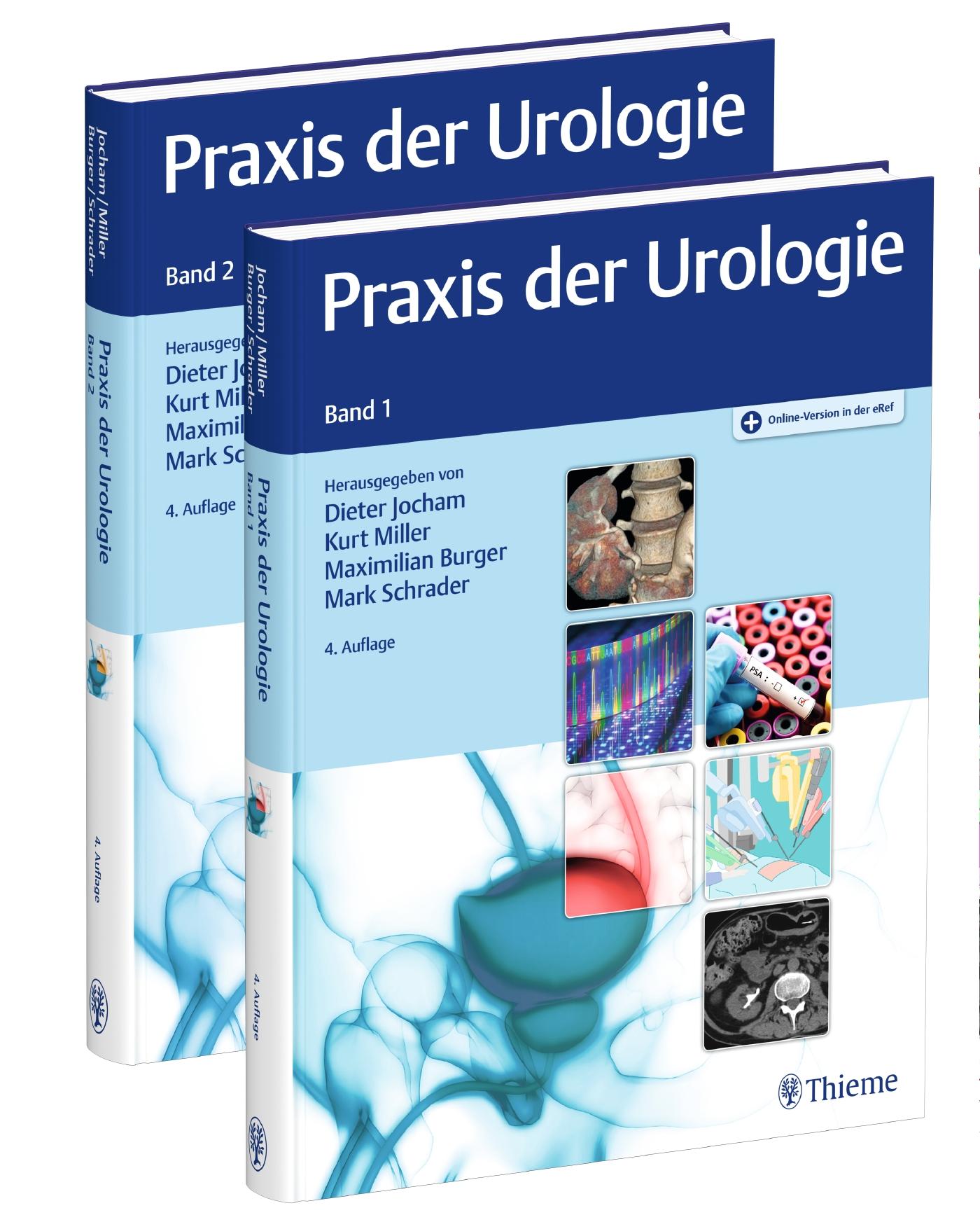 Cover: 9783131312341 | Praxis der Urologie | 2 Bände | Dieter Jocham (u. a.) | Bundle | 2020