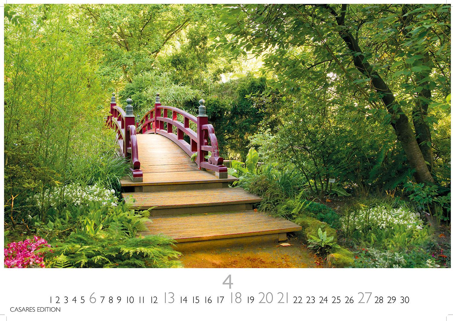 Bild: 9781835242261 | Japanische Gärten 2025 L 35x50cm | Kalender | 14 S. | Deutsch | 2025