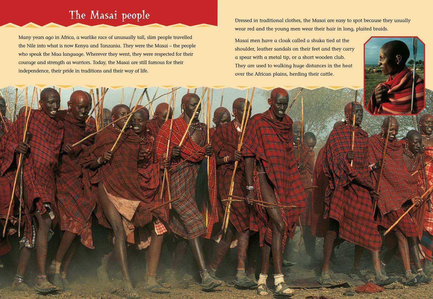 Bild: 9780007230976 | The Maasai: Tribe of Warriors | Band 15/Emerald | Angela Scott (u. a.)