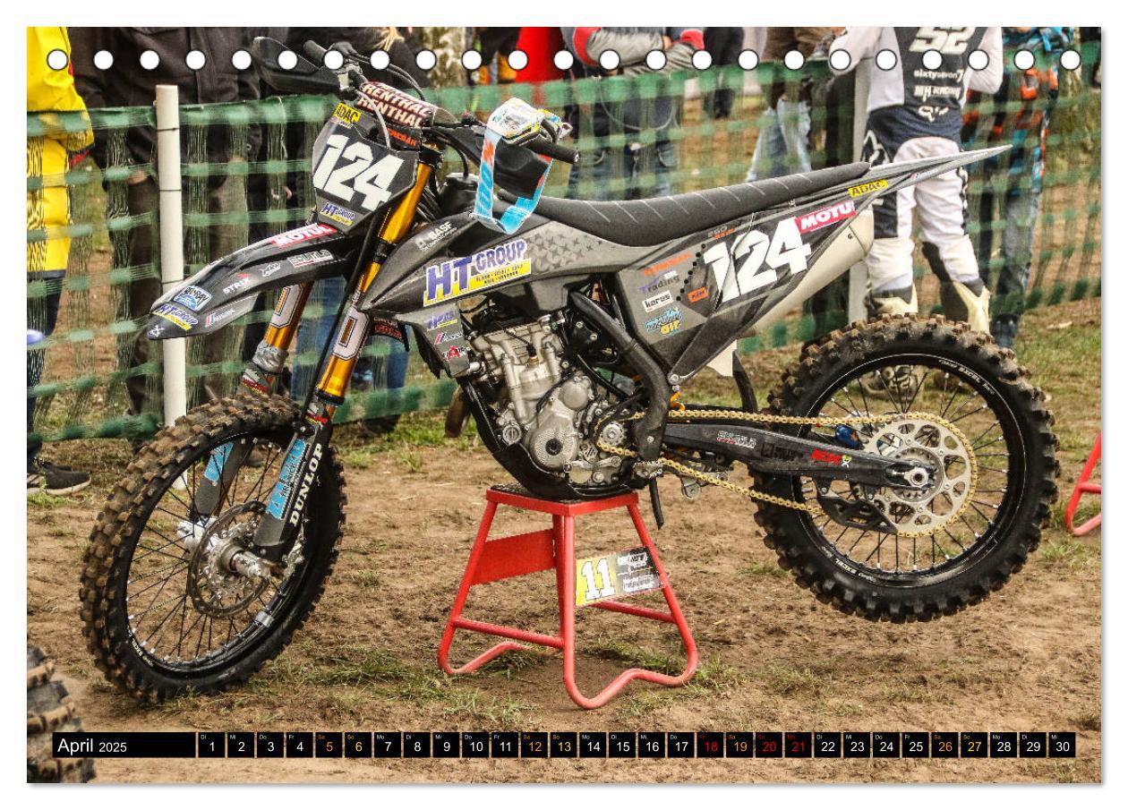 Bild: 9783435193738 | Dirtbikes 2025 (Tischkalender 2025 DIN A5 quer), CALVENDO...