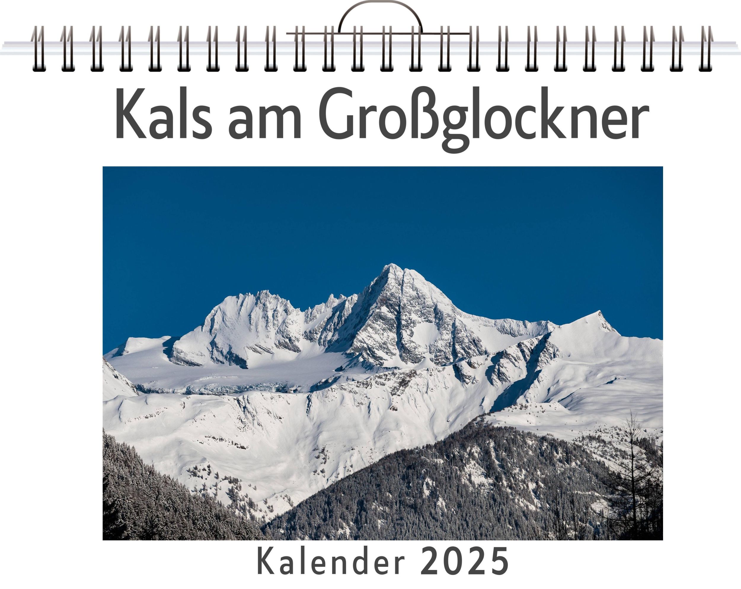 Cover: 9783759121479 | Kals am Großglockner - (Wandkalender 2025, Kalender DIN A4 quer,...