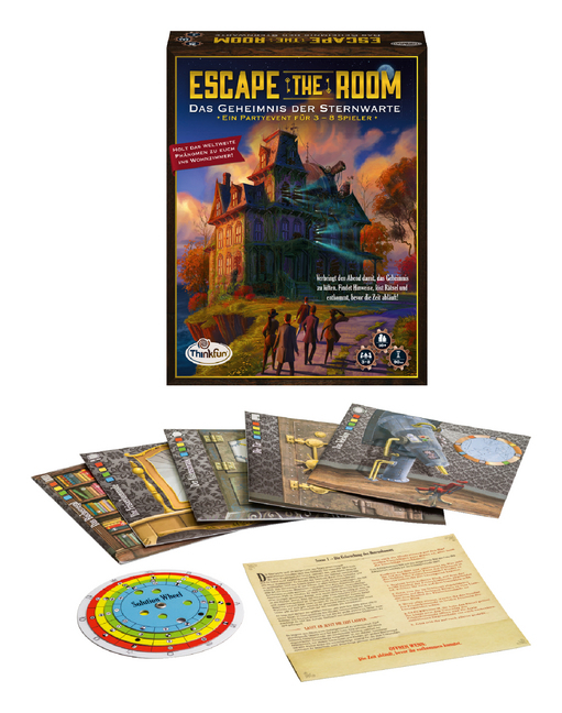 Bild: 4005556763139 | ThinkFun - 76313 - Escape the Room: Das Geheimnis der Sternwarte....