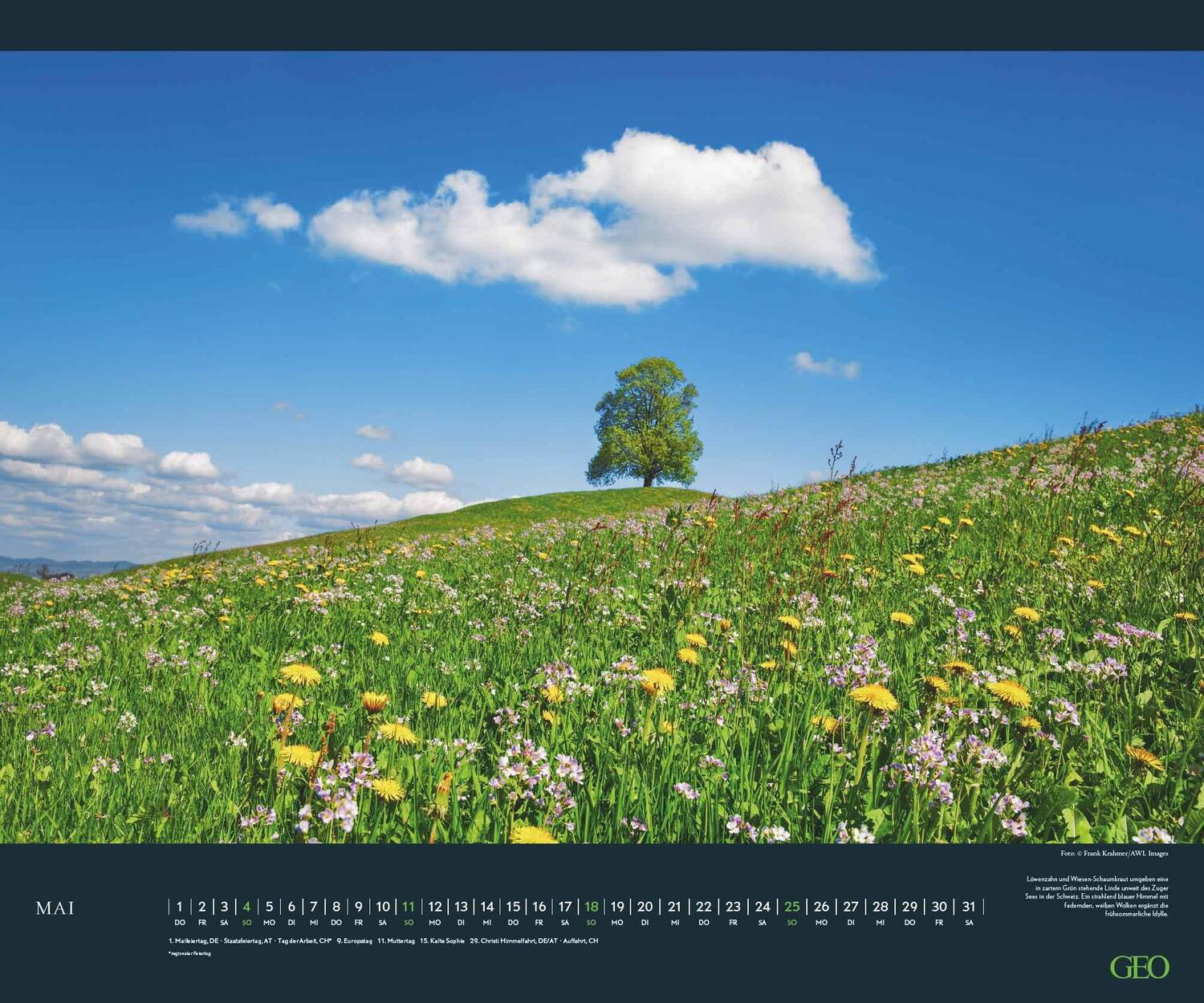 Bild: 4002725988850 | GEO Wolkenspiele 2025 - Wand-Kalender - Natur-Kalender -...