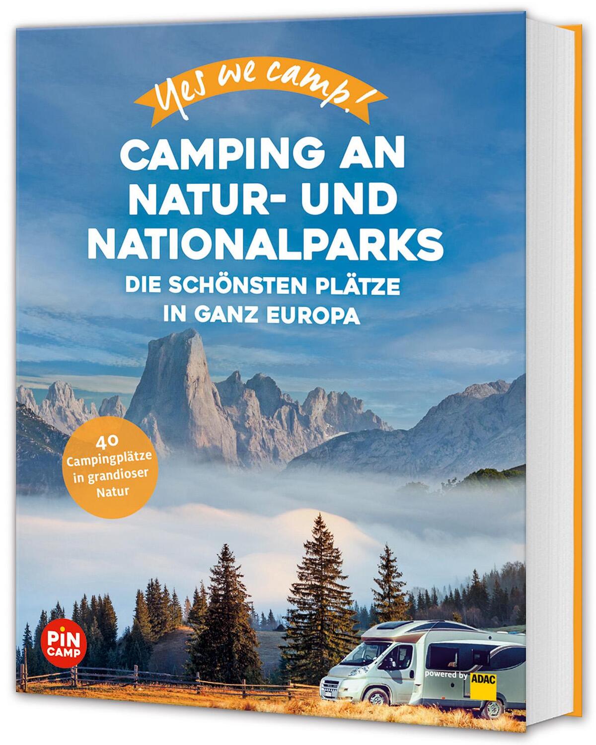 Cover: 9783986450687 | Yes we camp! Camping an Natur- und Nationalparks | Heidi Siefert