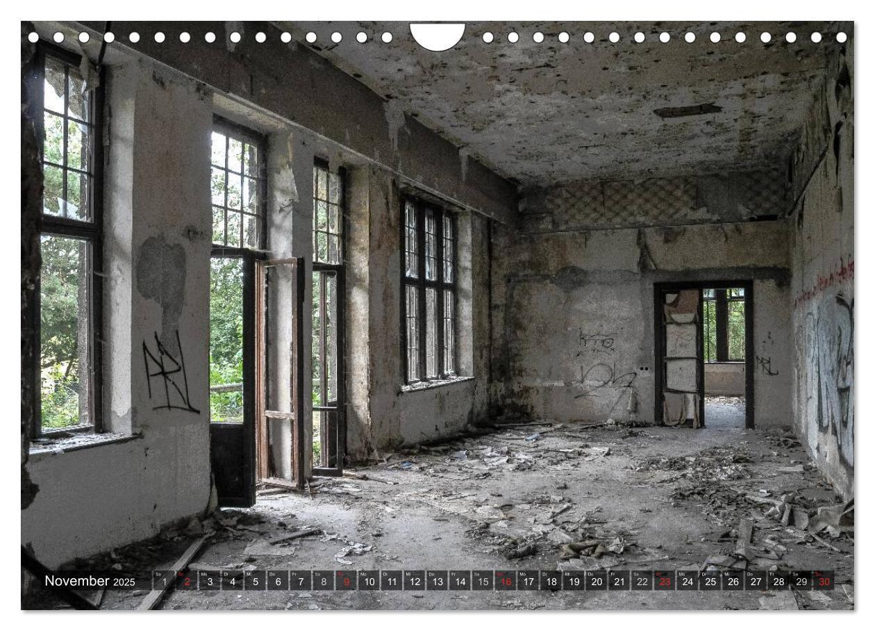 Bild: 9783435799329 | Lost Places in Deutschland 2025 (Wandkalender 2025 DIN A4 quer),...