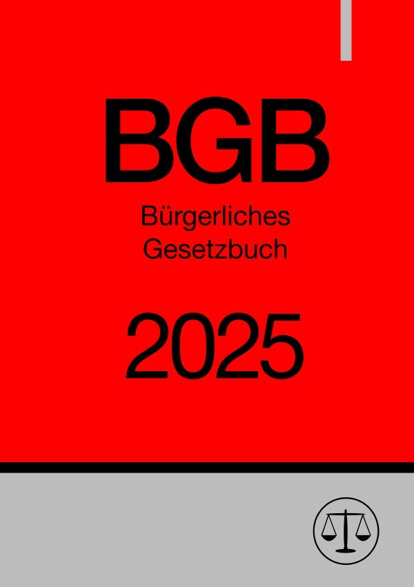 Cover: 9783818724221 | Bürgerliches Gesetzbuch - BGB 2025 | DE | Ronny Studier | Taschenbuch