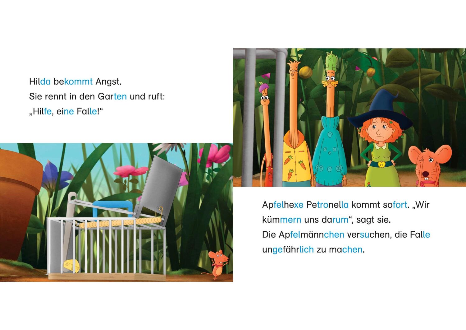 Bild: 9783414826466 | Erstes Lesen mit Petronella Apfelmus | Hilda in der Falle | Buch