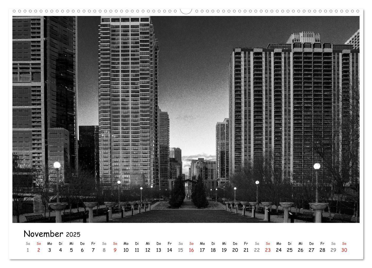 Bild: 9783435695164 | Chicago 2025 (hochwertiger Premium Wandkalender 2025 DIN A2 quer),...