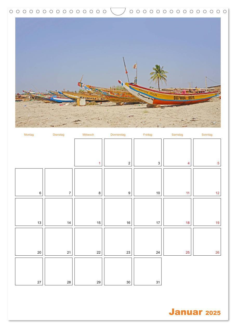 Bild: 9783435947270 | Gambia und Senegal erleben (Wandkalender 2025 DIN A3 hoch),...