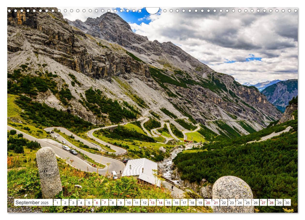 Bild: 9783435161065 | ALPENPÄSSE Österreich - Schweiz - Italien (Wandkalender 2025 DIN A3...