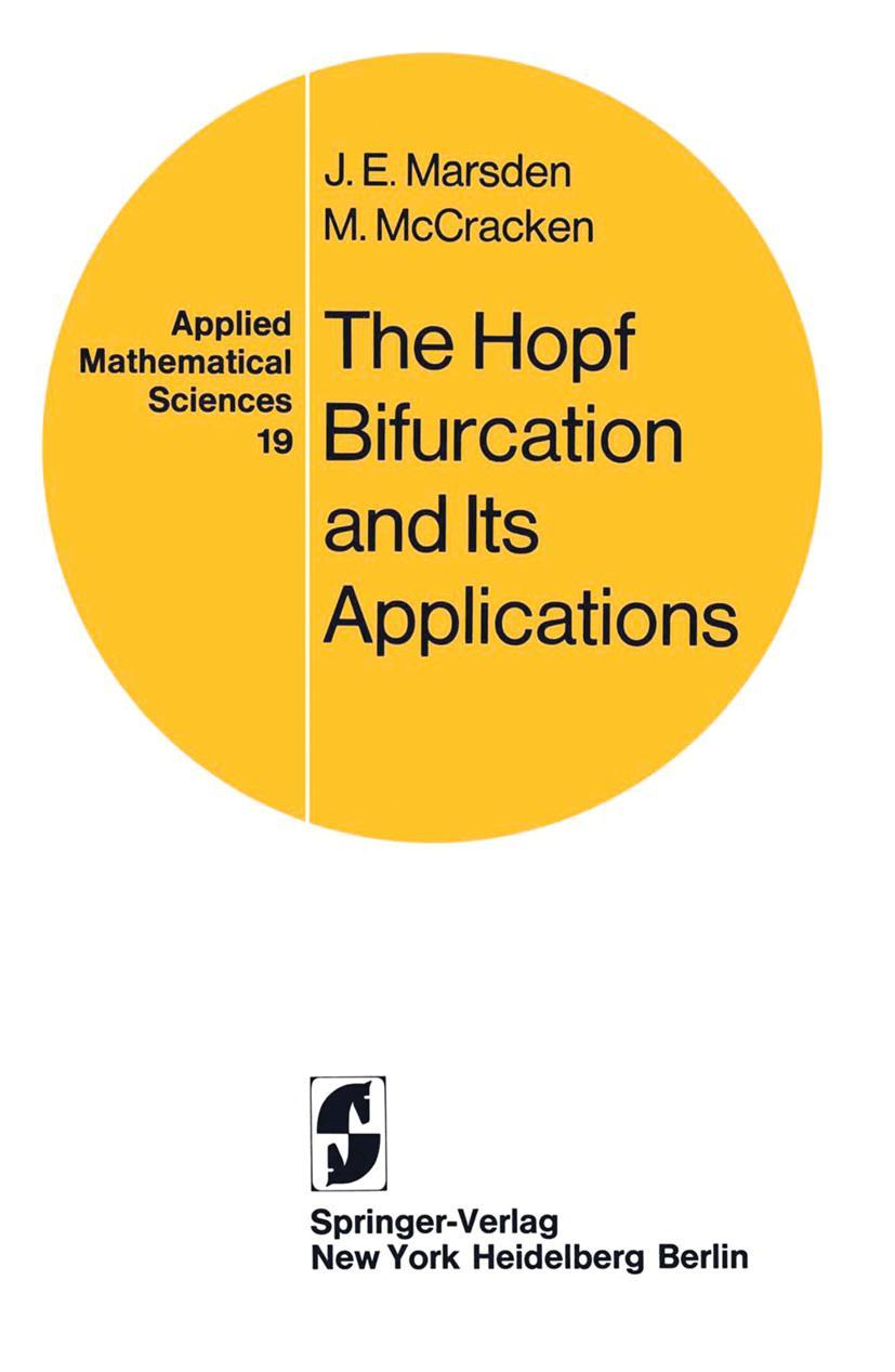 Cover: 9780387902005 | The Hopf Bifurcation and Its Applications | M. McCracken (u. a.)