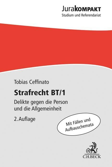 Cover: 9783406775963 | Strafrecht BT/1 | Delikte gegen die Person und die Allgemeinheit | XV