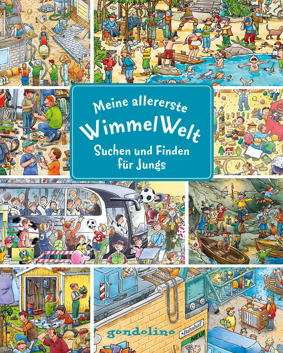 Cover: 9783811234253 | Meine allererste WimmelWelt - Suchen und finden für Jungs | Buch