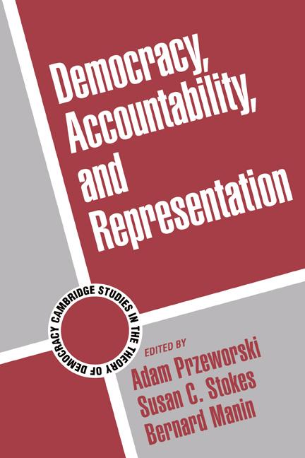 Cover: 9780521646161 | Democracy, Accountability, and Representation | Susan C. Stokes | Buch