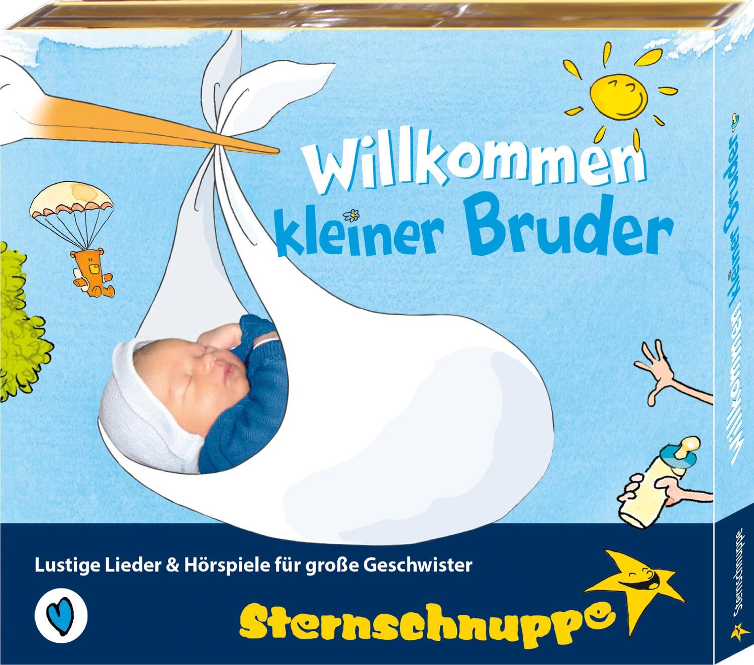 Cover: 4028618191312 | Willkommen kleiner Bruder | Sternschnuppe | Audio-CD | 57 Min. | 2019