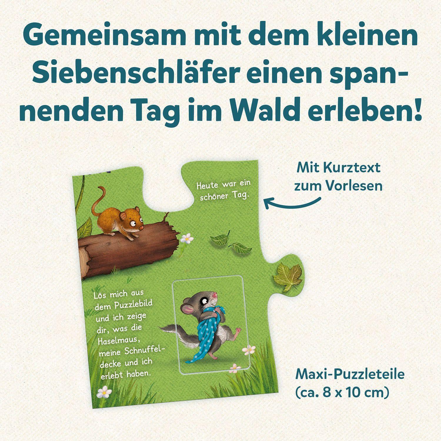 Bild: 4002051683573 | Mein erstes Story-Puzzle: Der kleine Siebenschläfer | Spiel | Spiel