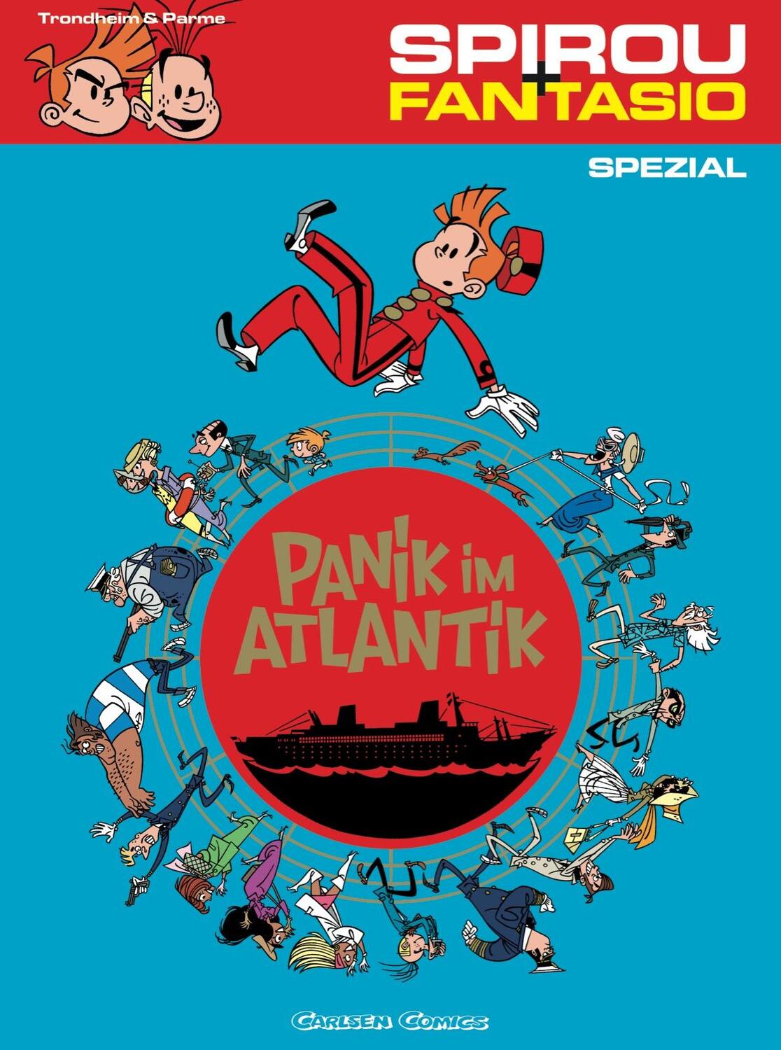 Cover: 9783551776990 | Spirou &amp; Fantasio Spezial 11: Panik im Atlantik | Lewis Trondheim